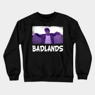 Kit and Holly's Run Embrace the Wild Side with Exclusive BADLANDS Movie-inspired Tees Crewneck Sweatshirt